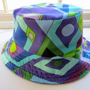 Handmade Upcycled Vintage Reversible Bucket Hat